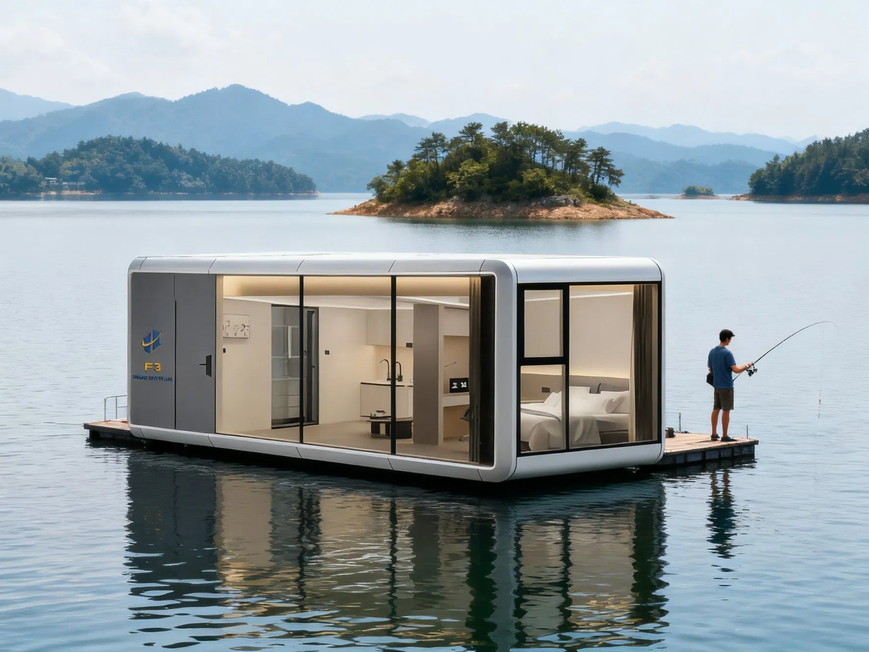 2025 Hot Sale Eco-Friendly Lightweight Capsule House for Tourist Camping