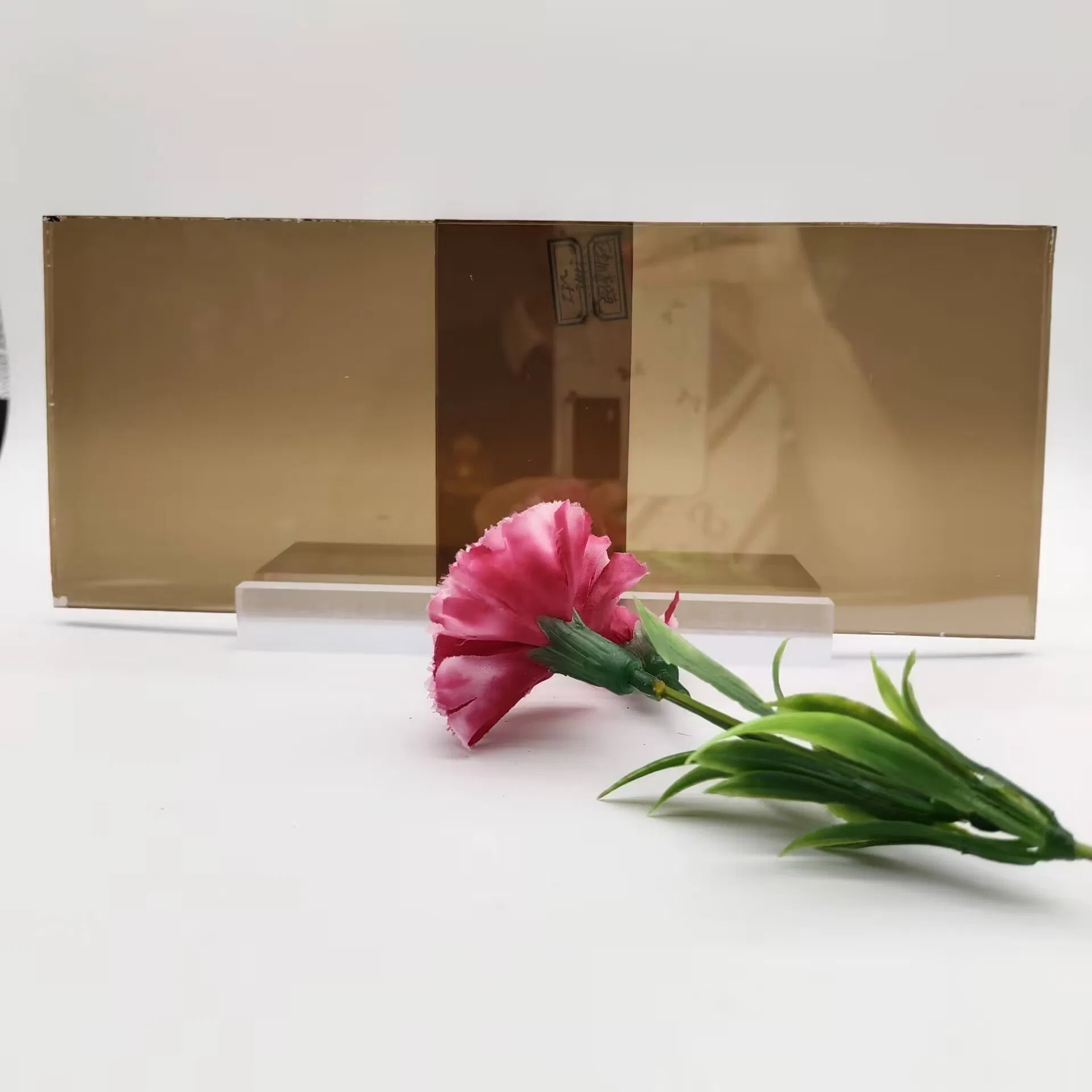 4mm 2140*3300mm Blue/Bronze/Grey/Green/Pink/Violet Reflective Glass