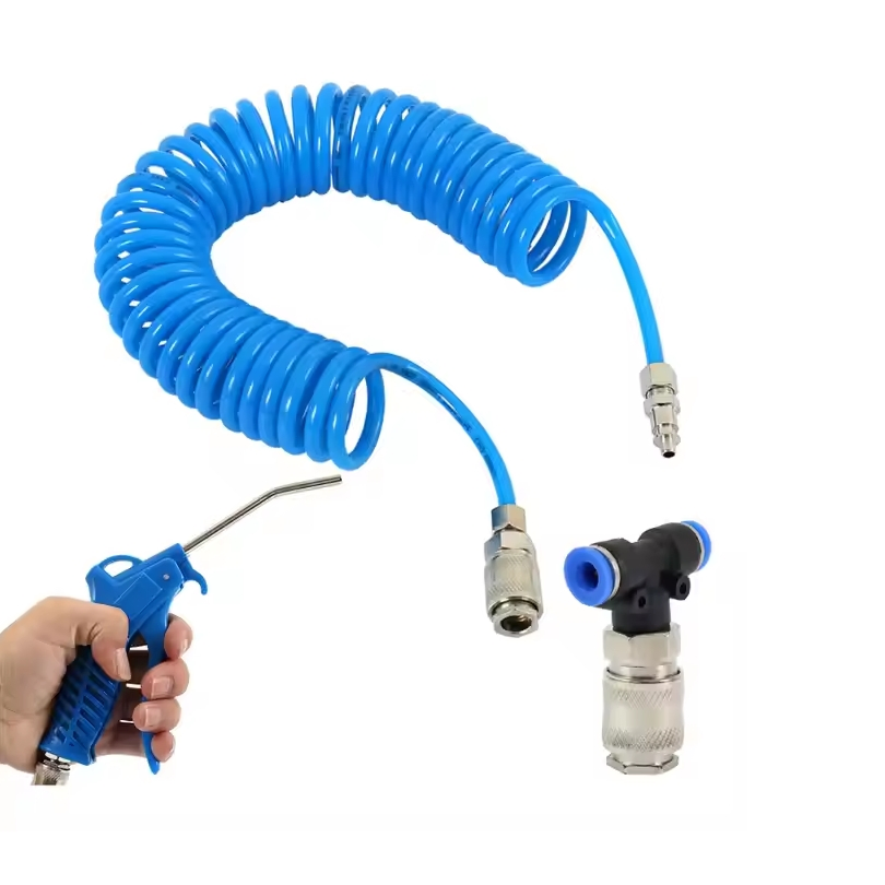 Pneumatic Air Blow Gun Cleaning Kit with Hose
