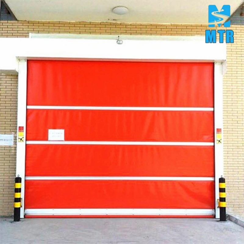 Fast-Operating PVC High Speed Doors Fast Rolling Steel Door