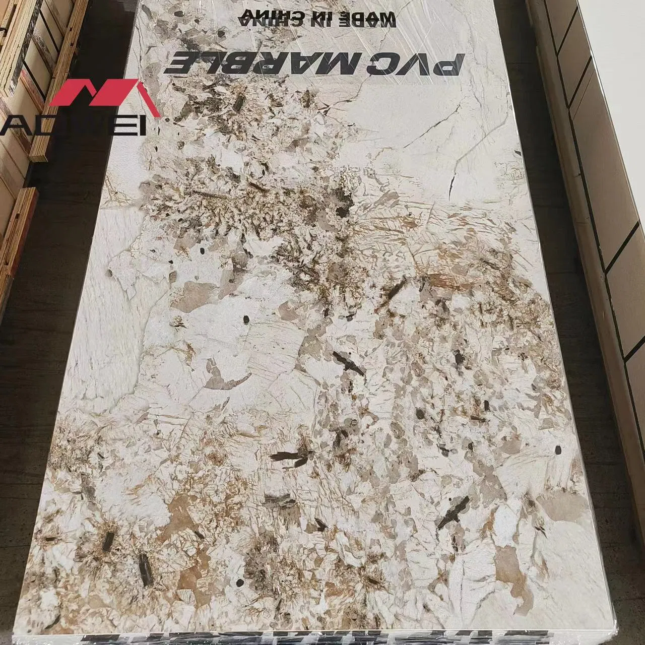 Luxury Waterproof Marble PVC Wall Panels for Hotel Interiors