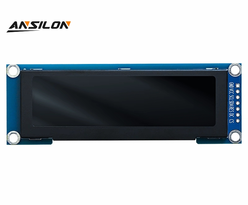 OLED дисплей 3.12 дюйма SSD1322, 256x64, SPI интерфейс