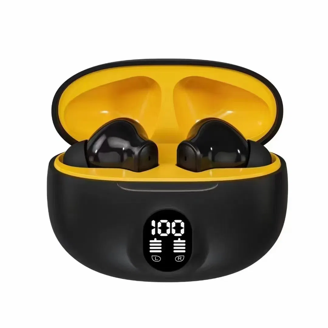 Earphone True Wireless Bass Earbuds with Charging Case Display Headphone