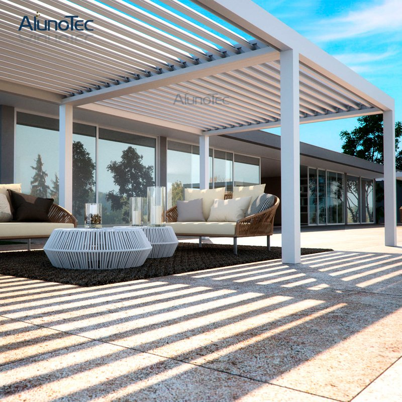 High Quality Bioclimatic Aluminium Pergola for Garden
