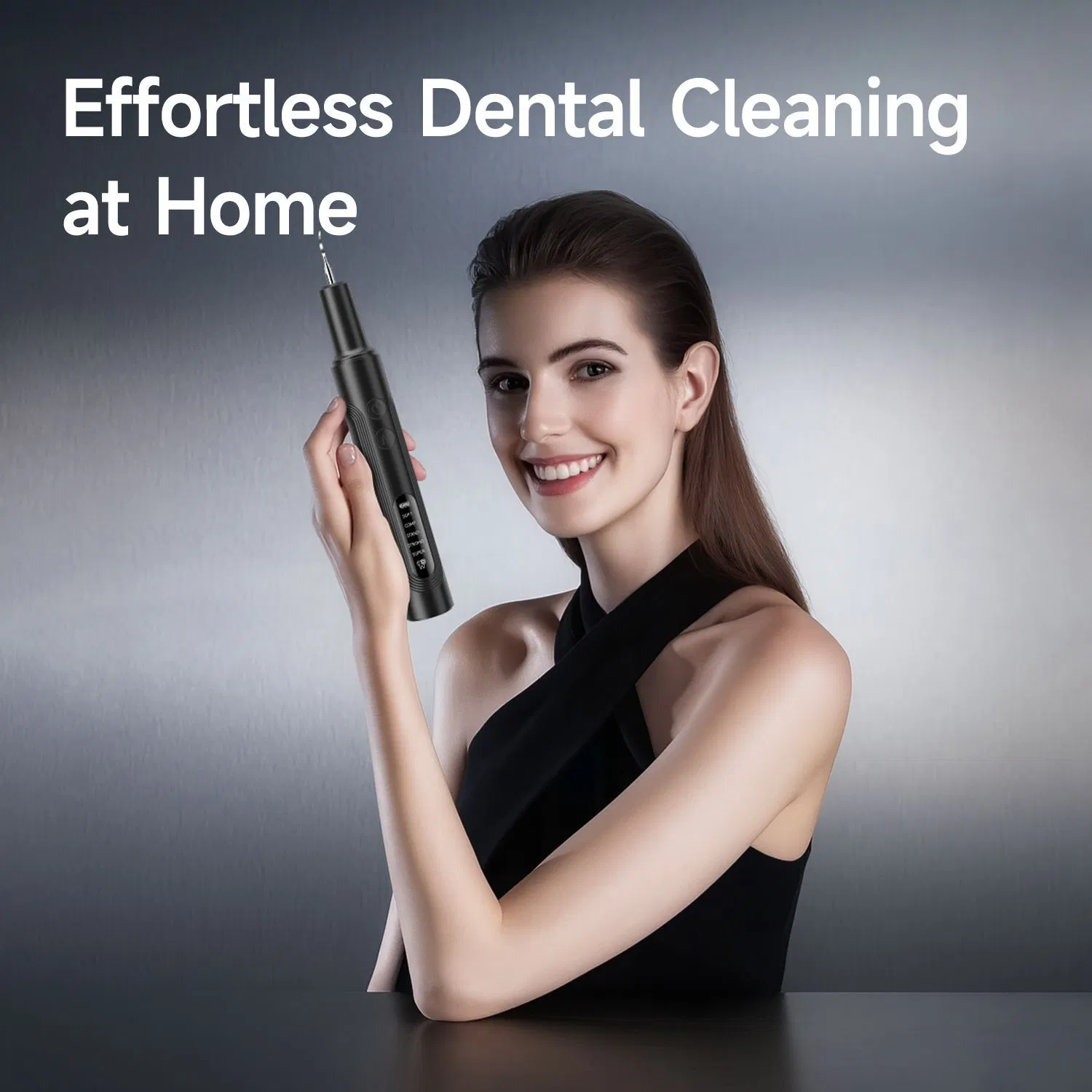 2026 Electric Dental Calculus Remover Portable Ultrasonic Tooth Scaler Tartar Cleaner with UV Sterilizer