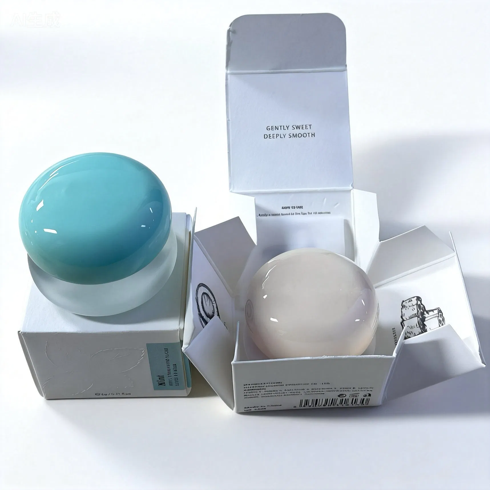 Vegan Organic Coconut Lip Balm Soften Lips Fade Lip Wrinkles Lip Scrub Lip Balm