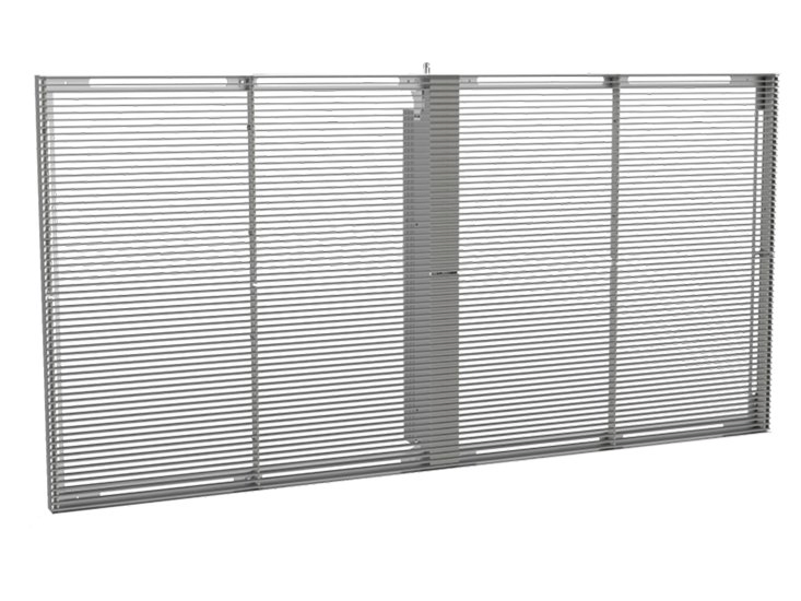 P10.4 Transparent Curtain LED Display Glass LED Display Window LED Screen