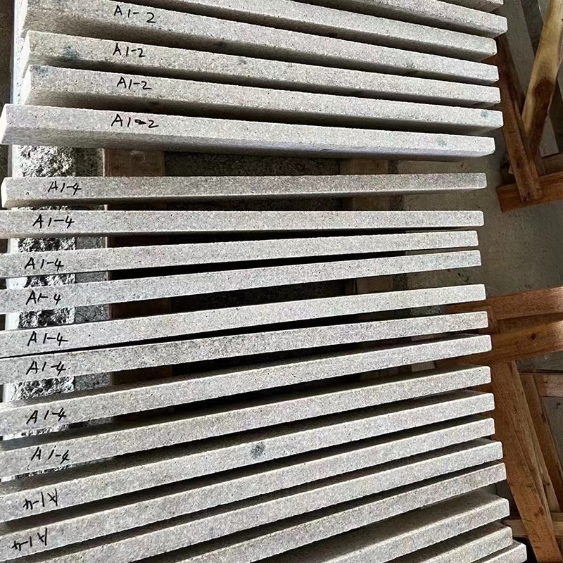 Natural Stone Flamed G681 China Pink Granite for Floor/Wall/Outdoor Slabs/Tiles/Countertops/Stairs/Sills/Column/Pavers