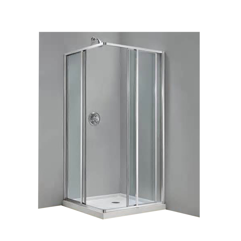 Tempered Transparent Glass Sliding Bathroom Shower Room Steam Room