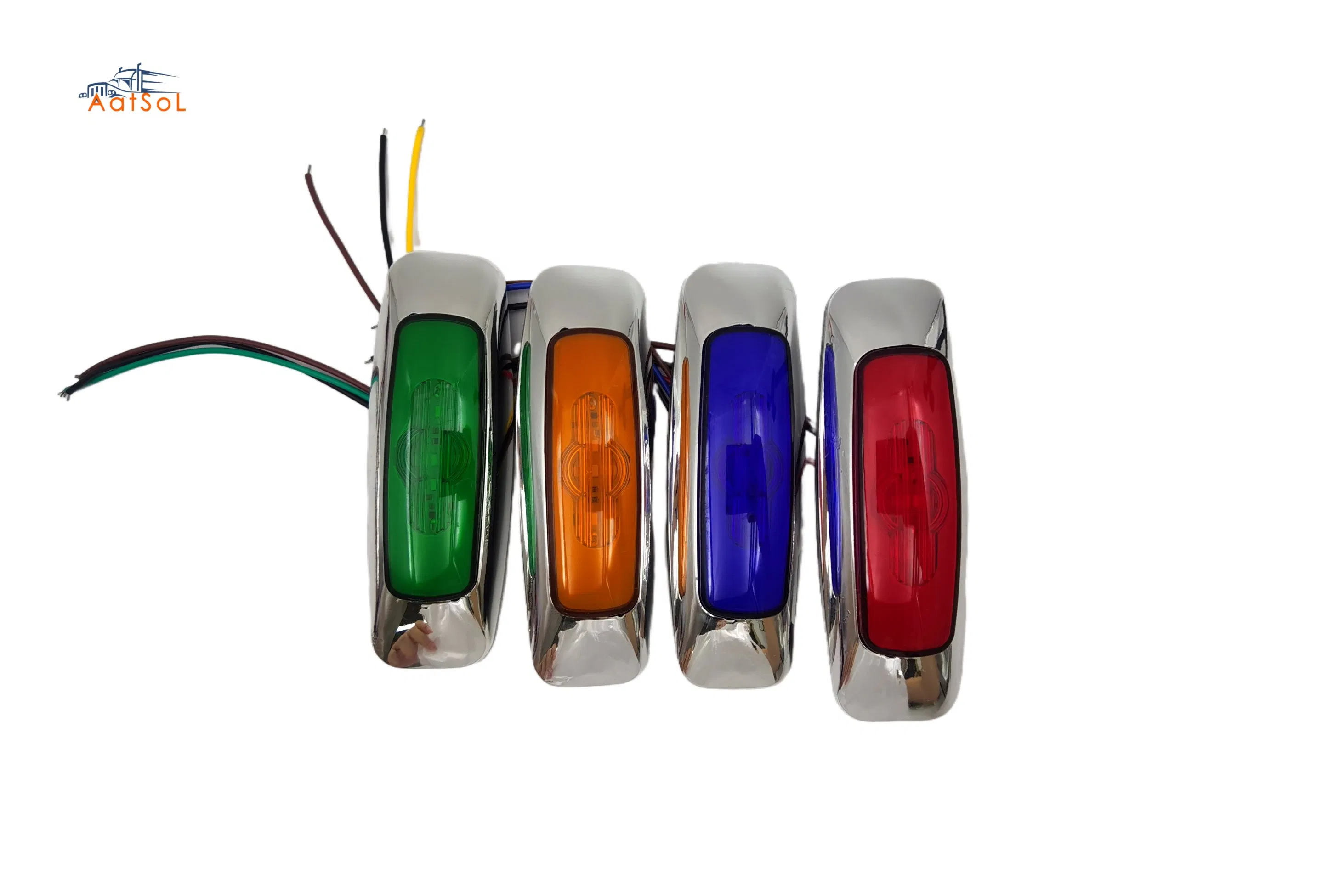 Универсальный светодиодный габаритный фонарь 6LED, 10-30V