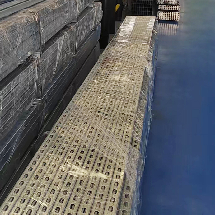 Slotted Strut U Channel Bar Perforated Steel Channel for Air Ducts and Bridge Support Systems