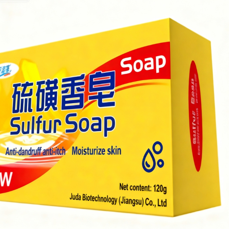 Chinese-Produced Sulfur Bath Soap with Deep Cleansing Action