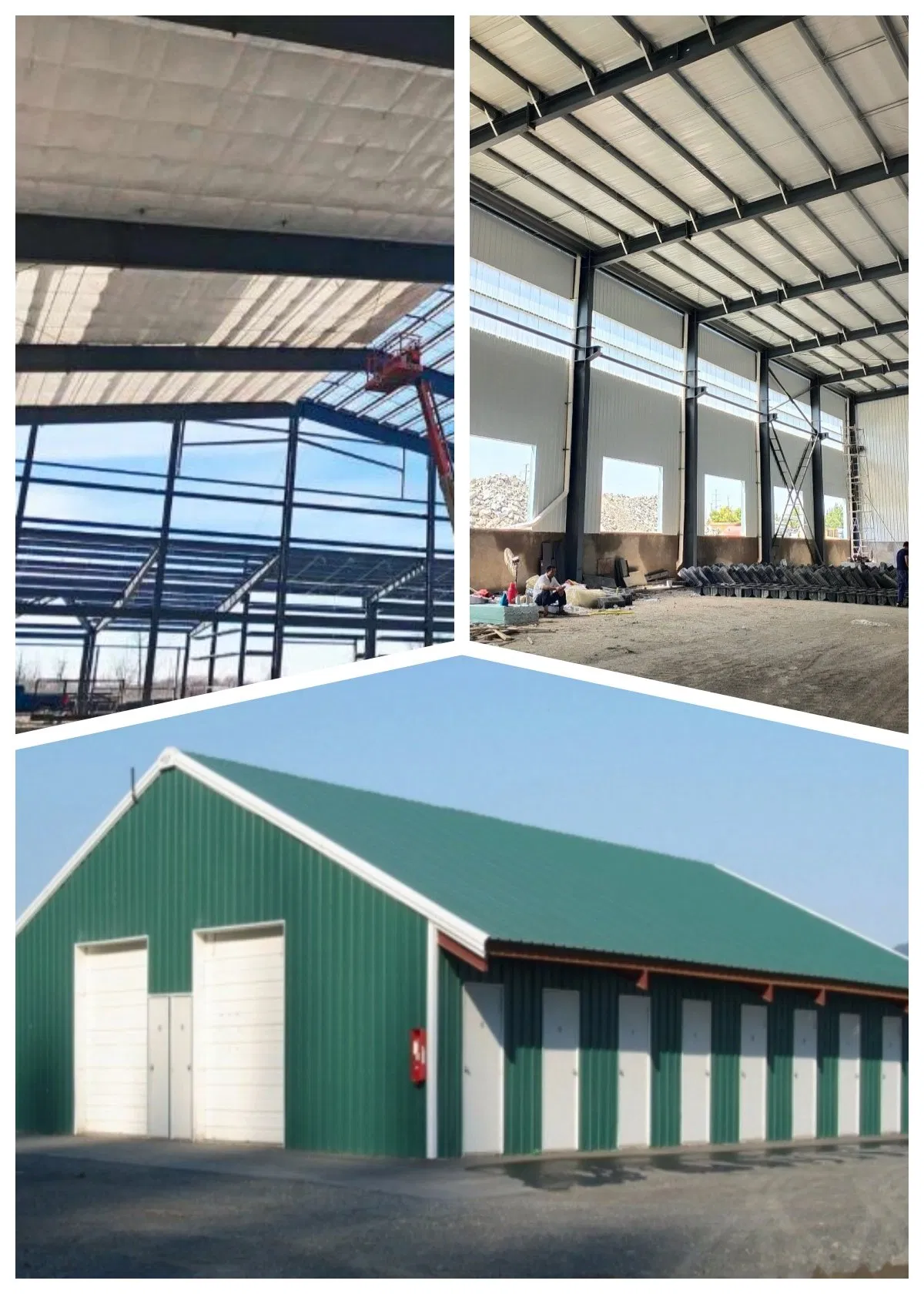 Prefab Steel Structure Workshop Prefabricated Industrial Workshop From Wantai