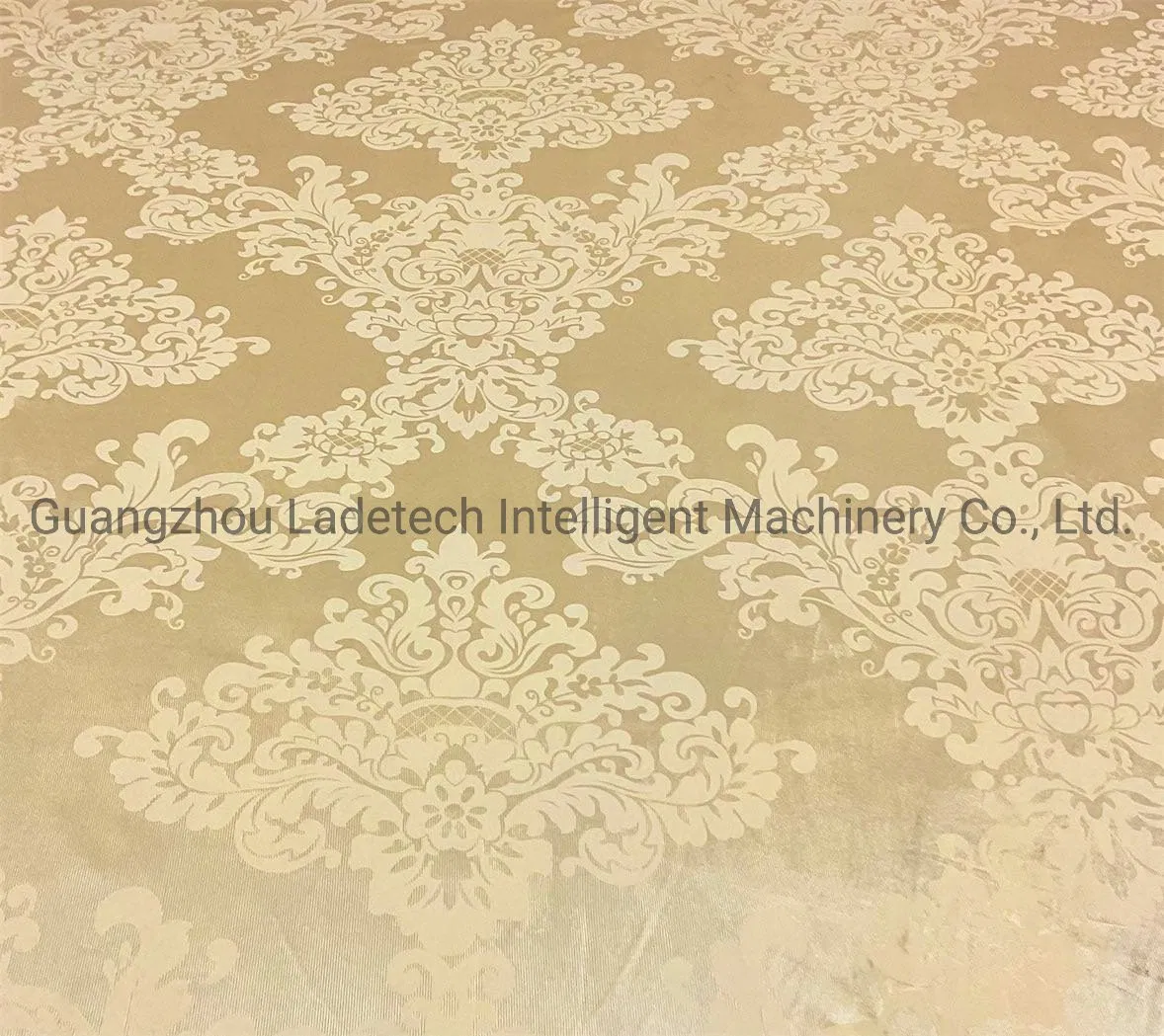 Hot Sale Gold Shiny 60-110GSM Mattress 100% Polyester Tricot Fabric