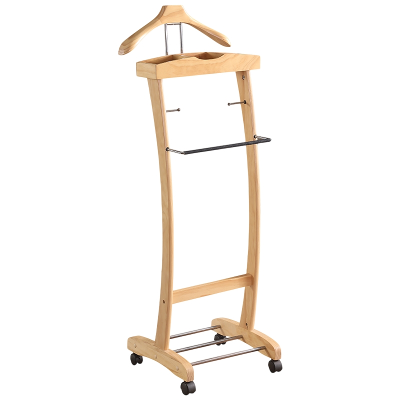 Мобильная вешалка-органайзер для одежды с полками и колесами