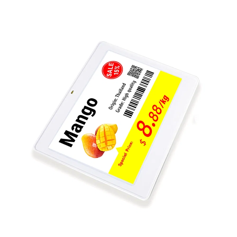 4.2 Inch Dyesl E-Paper Digital Price Tag for Supermarkets and Retail Warehouses Display