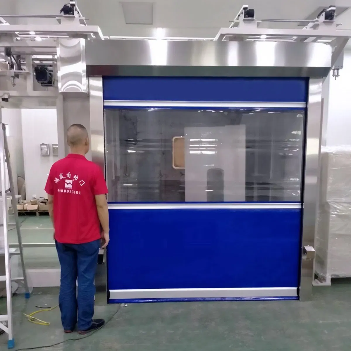 Rapid PVC Roller Shutter Door (HF-122)