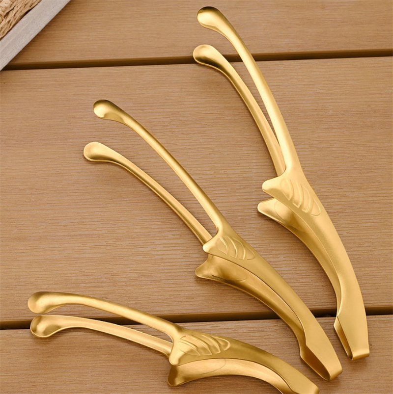 Korean Restaurant Barbeque Tongs Food Grade 304 Stainless Steel Food Tongs Barbecue Tongs Buffet Tongs