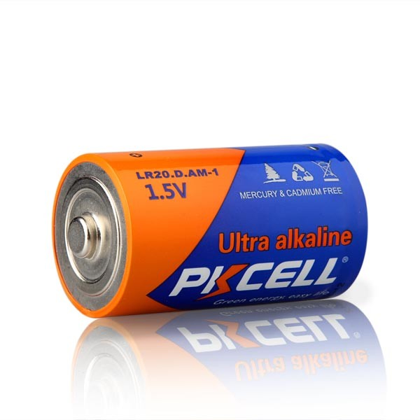 Батарейки Pkcell LR20 D Super Power Alkaline 1.5V