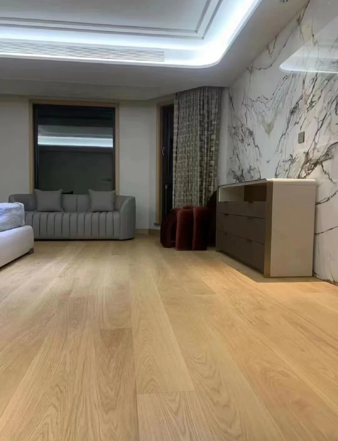 Kangton EU White Oak Engineered Wood Flooring for Commercial Use