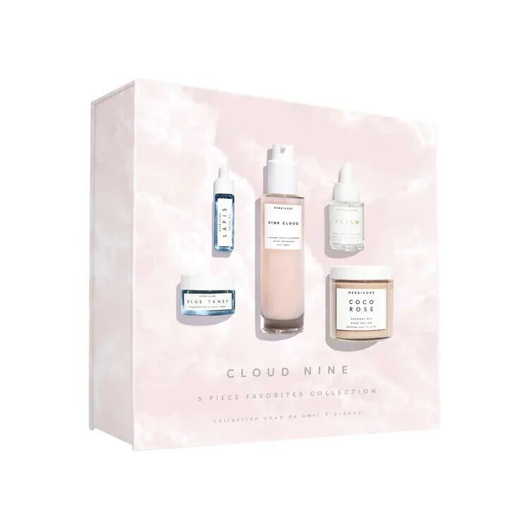 Beauty Cosmetics Skin Care Whitening Moisturizing Pink Cloud Skin Care Set