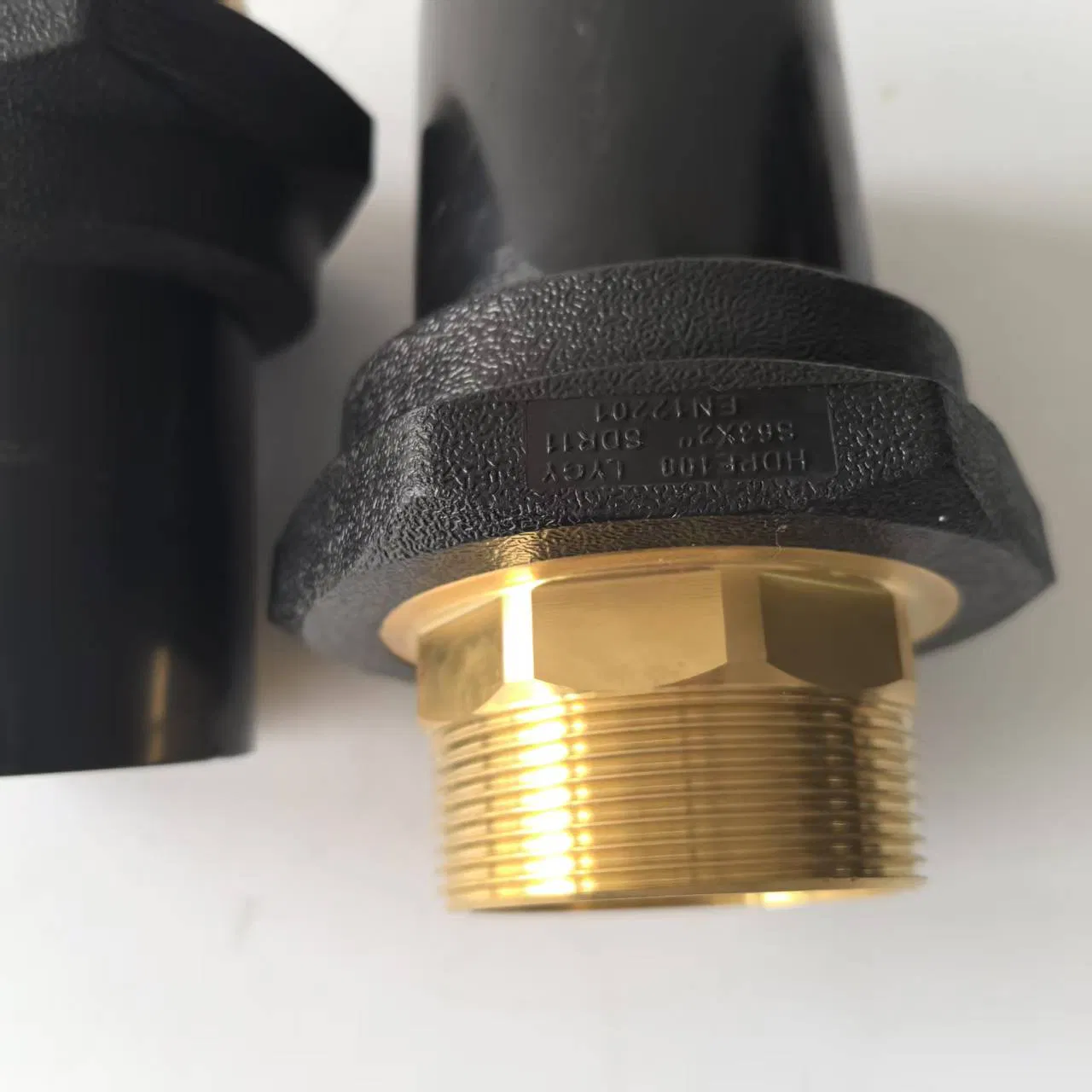 PE Steel Transition Brass Threaded Fittings for Gas and Water Supply