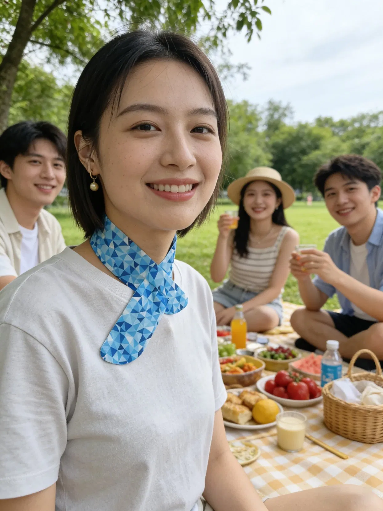 Customized OEM Neck Wrap Cooling Patch Solutions for Instant Heat Relief