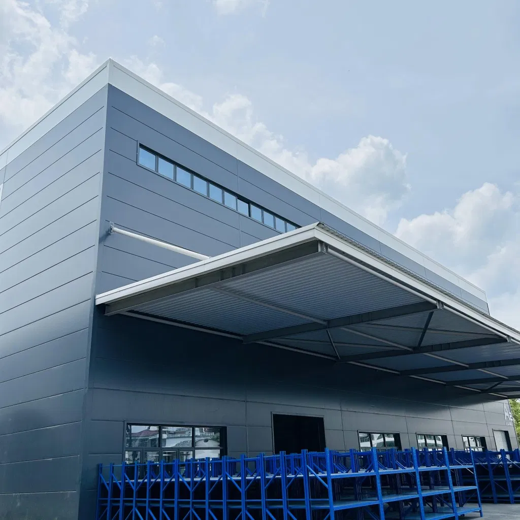 Easy Install Prefabricated Steel Structure Warehouse Building Metal Construction.