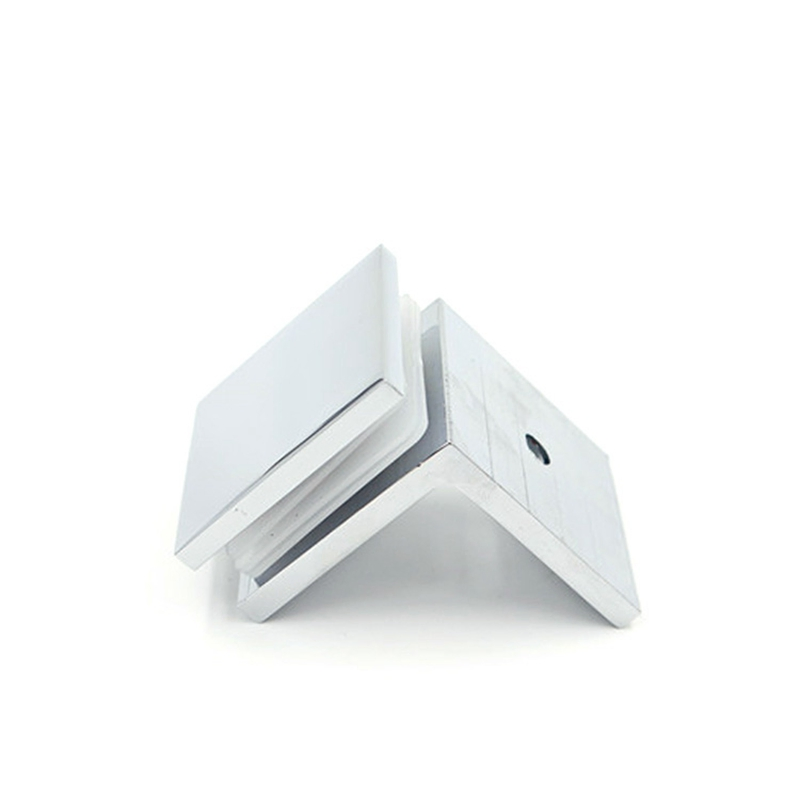 Bathroom Fitting 90 Degree Glass Shower Room Door Clamp