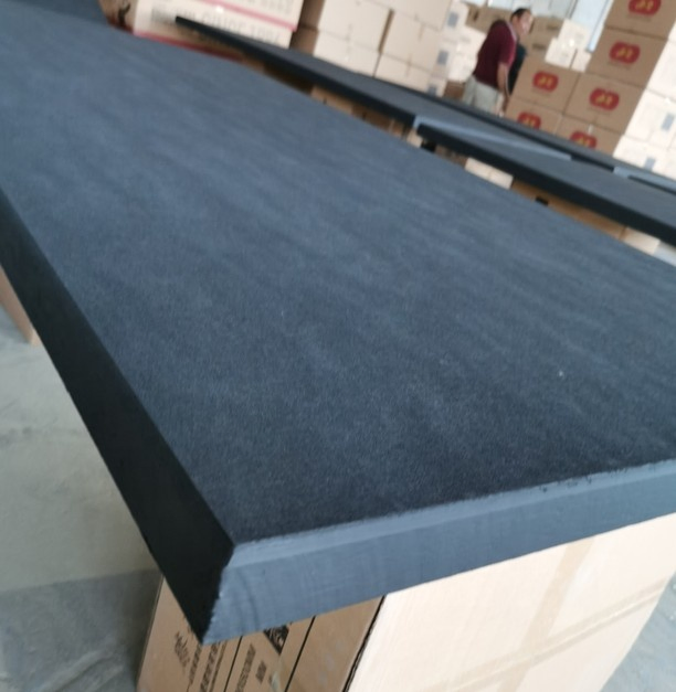 Absorption Fiberglass Wool Panel for Building Decoration Materials / Fiberglass Ceiling Tiles