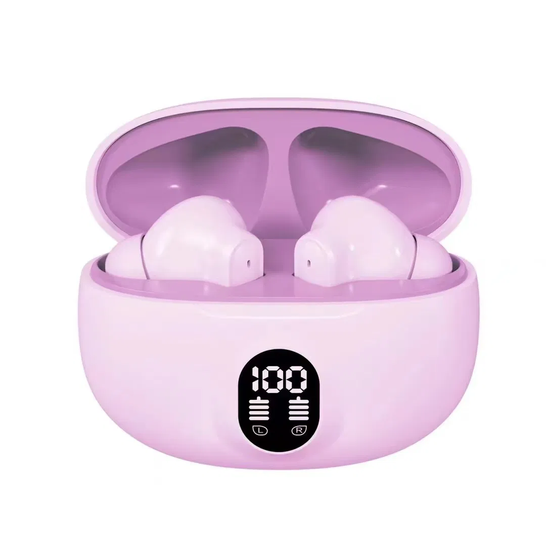 Earphone True Wireless Bass Earbuds with Charging Case Display Headphone