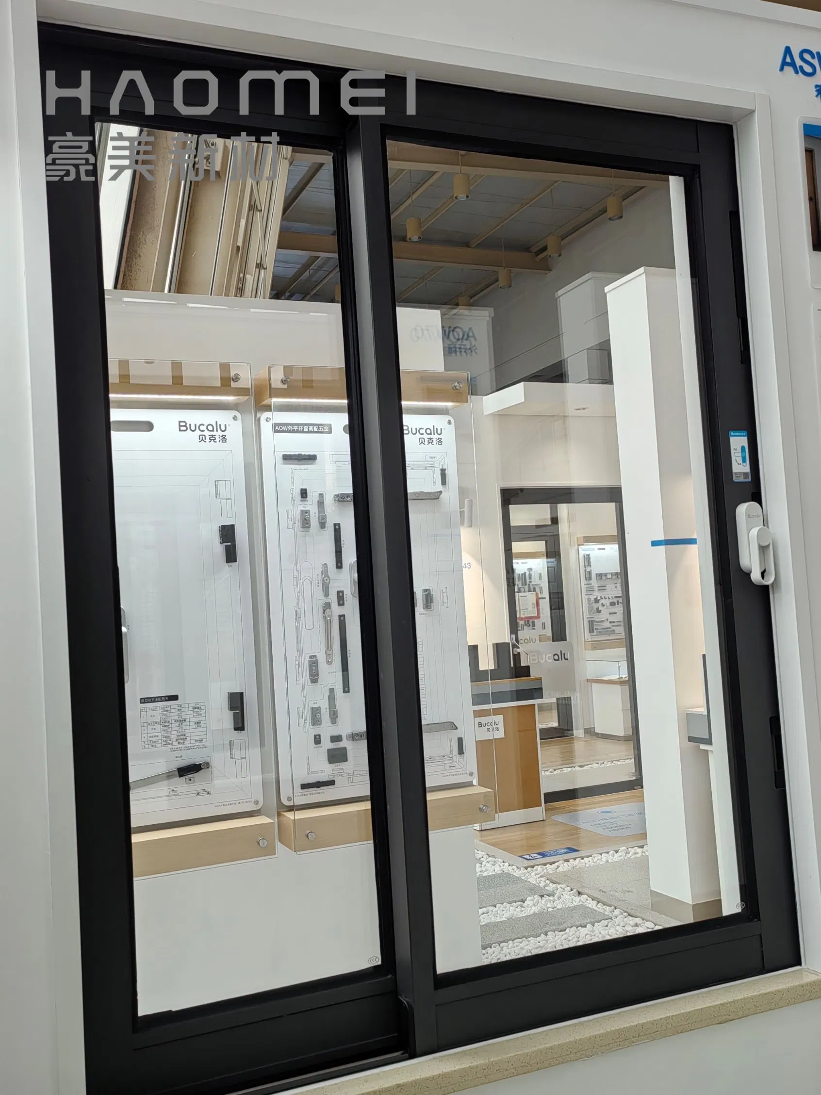 Sliding Windows of Curtain Wall for Office Building with Tempered Glass