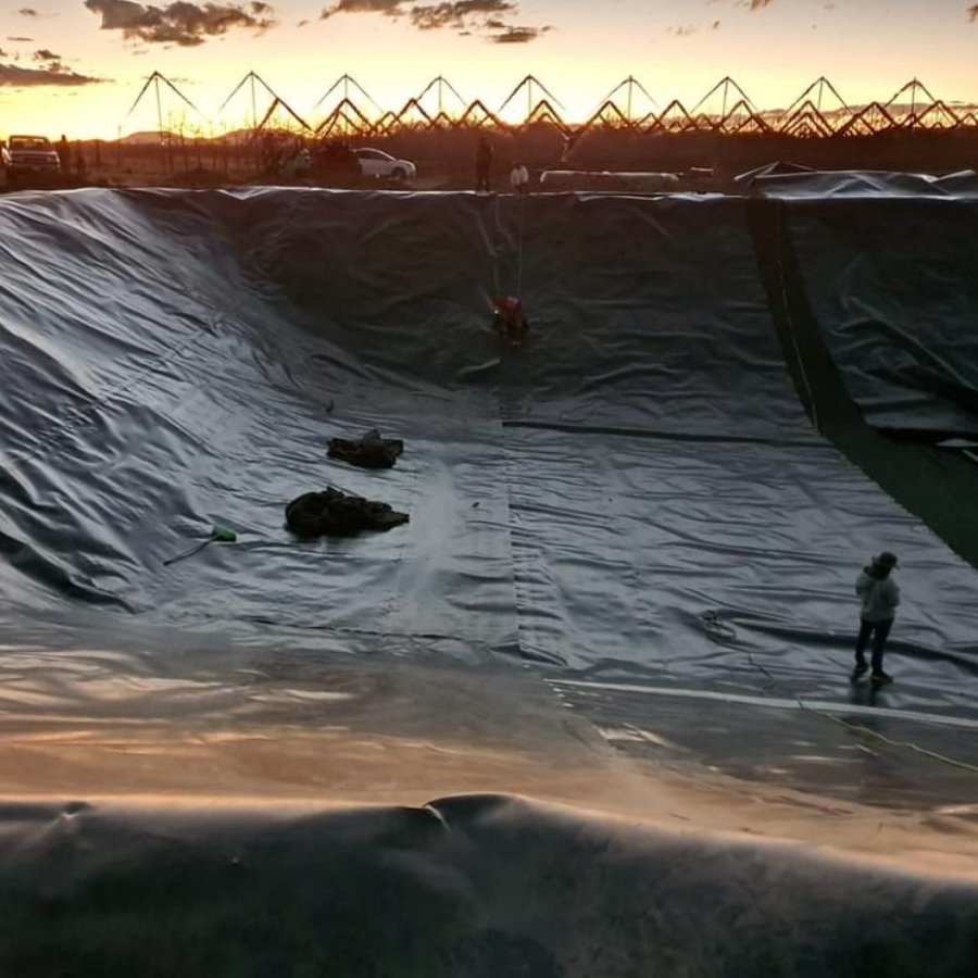 Seepage Control Geomembrane Pond Liner for Landfills Sewage or Waste Treatment Seepage.