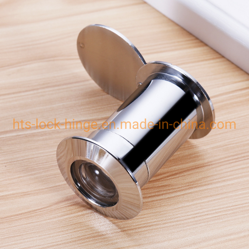 Square Door Viewer 200 Degree Wide Angle with Rotating Privacy Cover by Zinc Alloy Door Viewer
