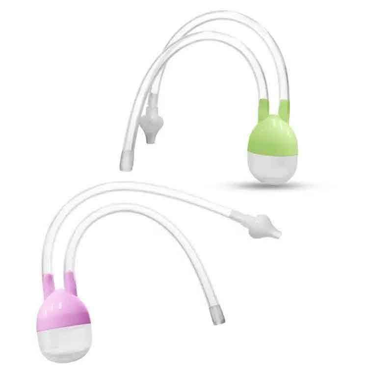 Manual Infant Nasal Aspirator Silicone Pump for Toddler Baby