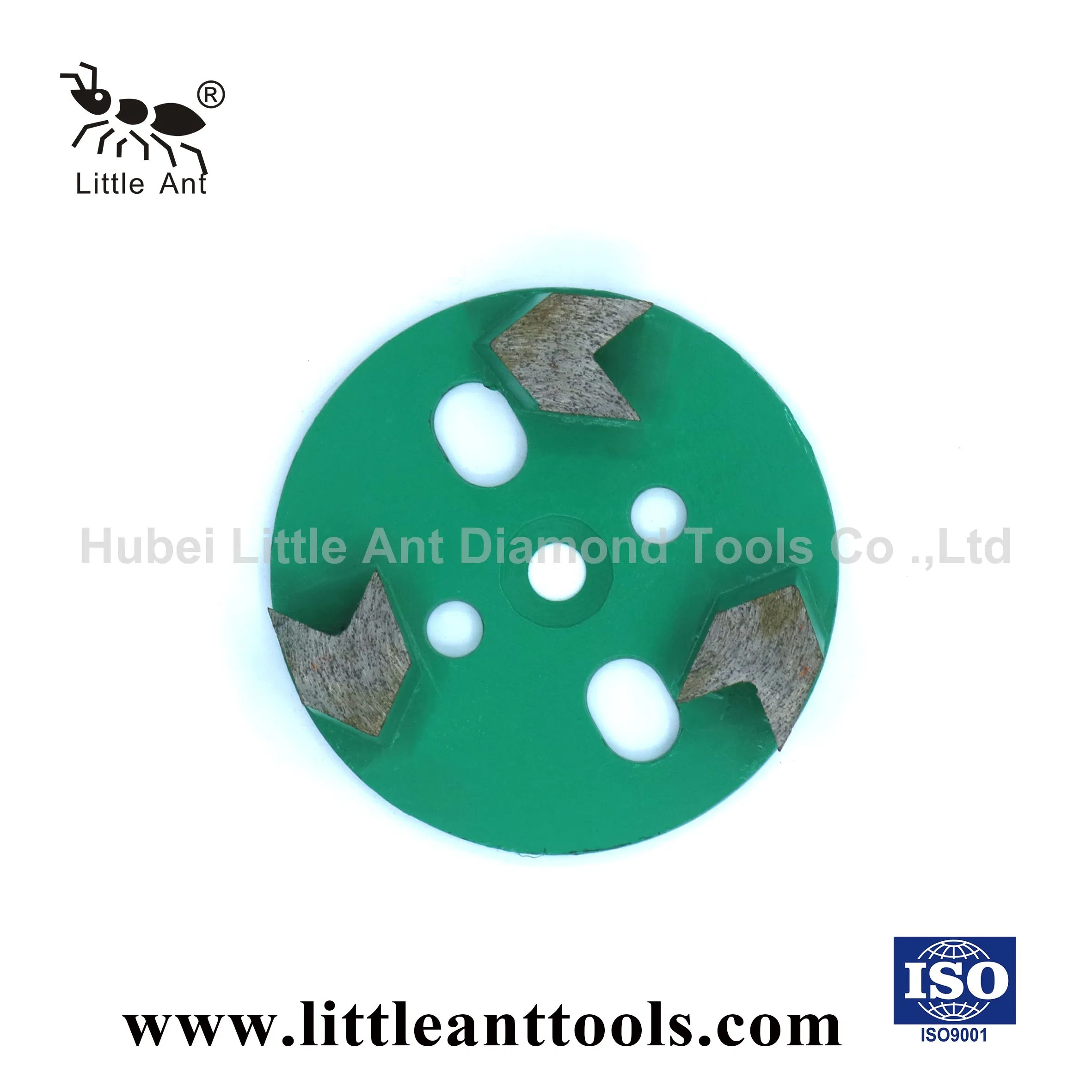 3 Segments Diamond Abrasive Grinding Plate, Diamond Grinding Tools
