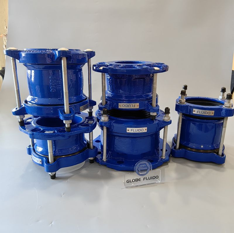 High Quality ISO2531 Ductile Cast Iron Pipe Fittings Epoxy Wide Range Flange Adaptor