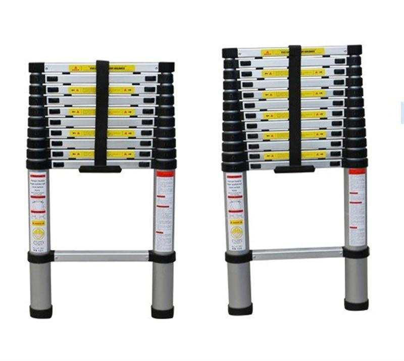 Aluminum Ladder (3.2m Telescopic Ladder) with En131 Certificate Escalera