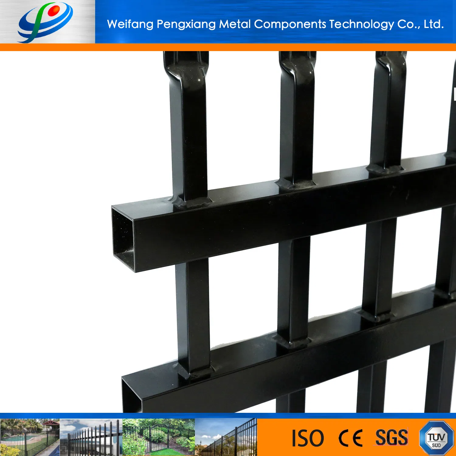 Fancy Aluminum Panels for Stair Balcony Porch Fence