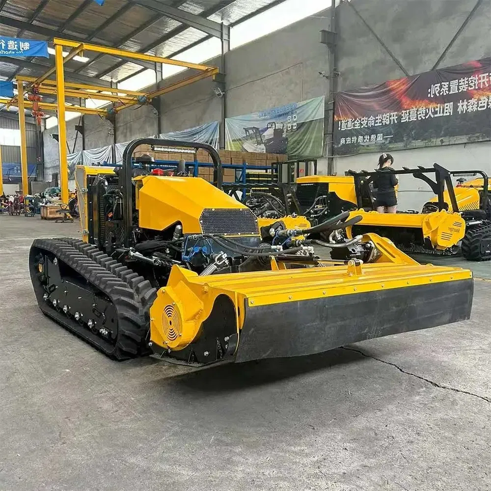 Дизельный самоходный газонокосилка VOLNOS для склонов и бездорожья