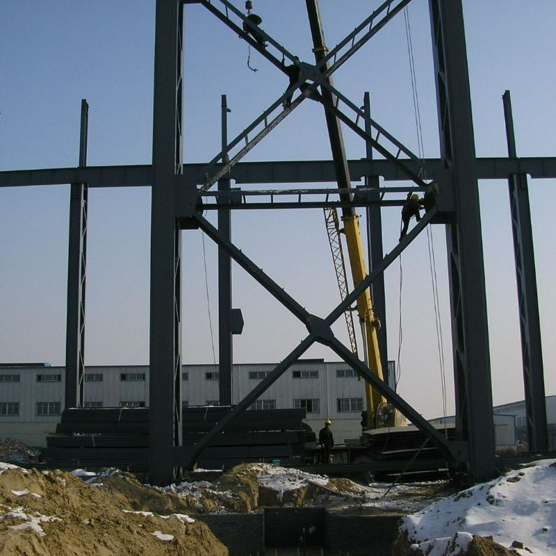 Customized Engineered Prefabricated Steel Structure Warehoues Workshop Building