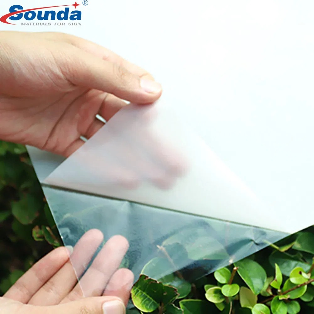 China Factory Window Film Electrostatic Self-Adhesive Decorative PVC Glass Film