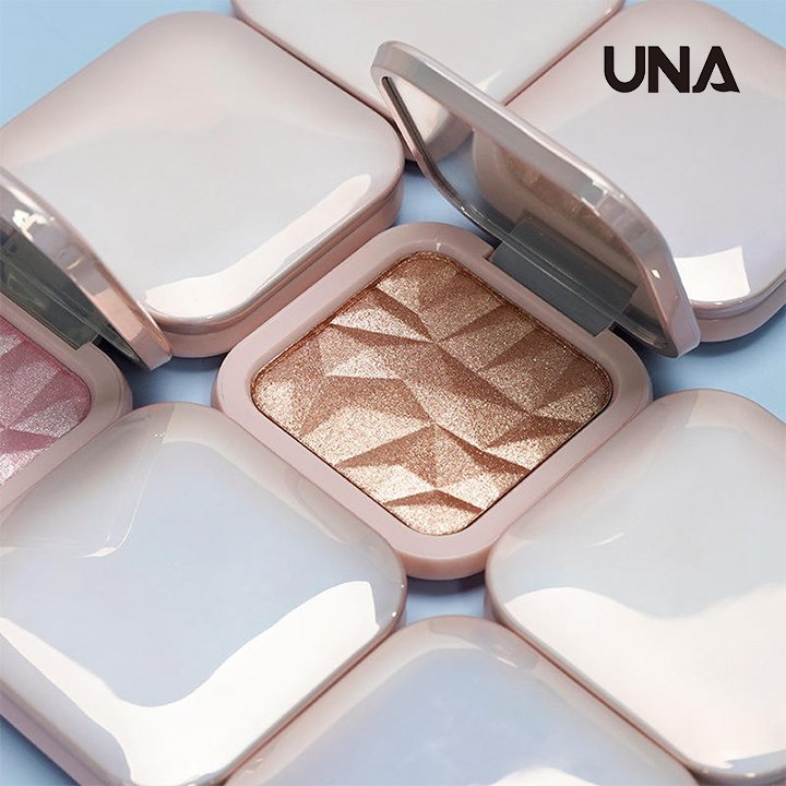 No Logo Customize Logo Highlighter Palette Private Label Highlighter Makeup Highlight Powder