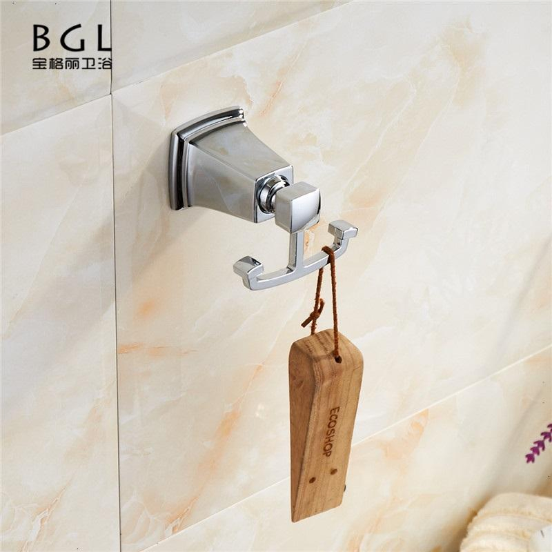 Modern Zinc Alloy Chrome Wall-Mounted Bathroom Accessories Set