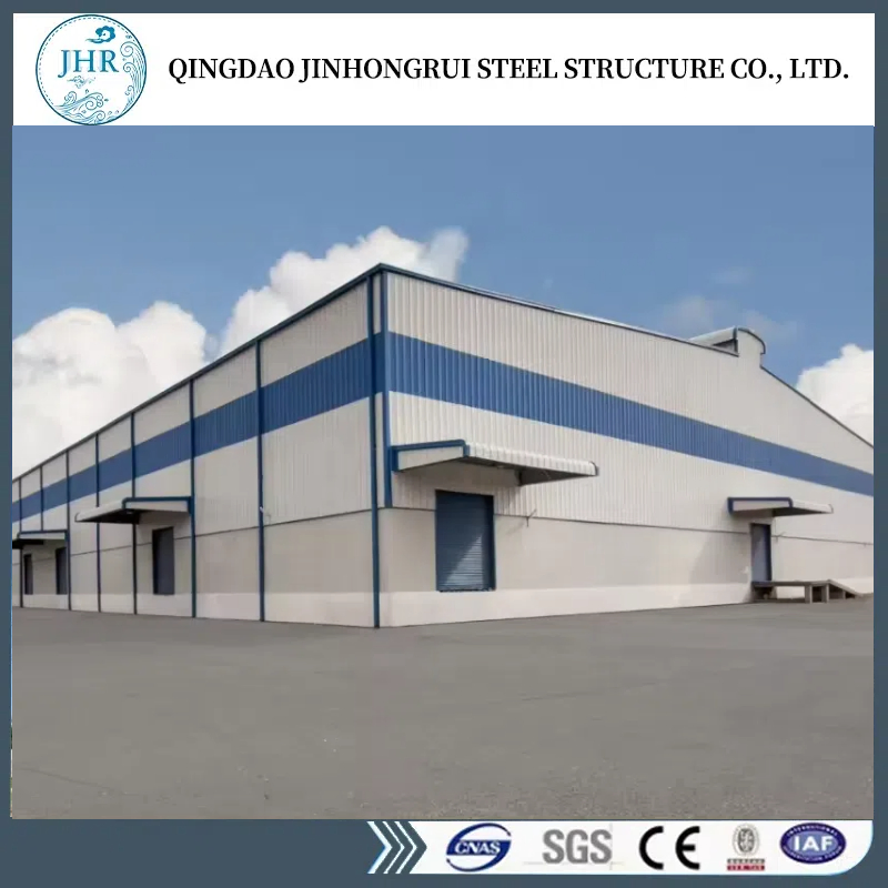 Low Cost Prefabricated Metal Build Steel Structure Building for Farm /Poultry/ Shed