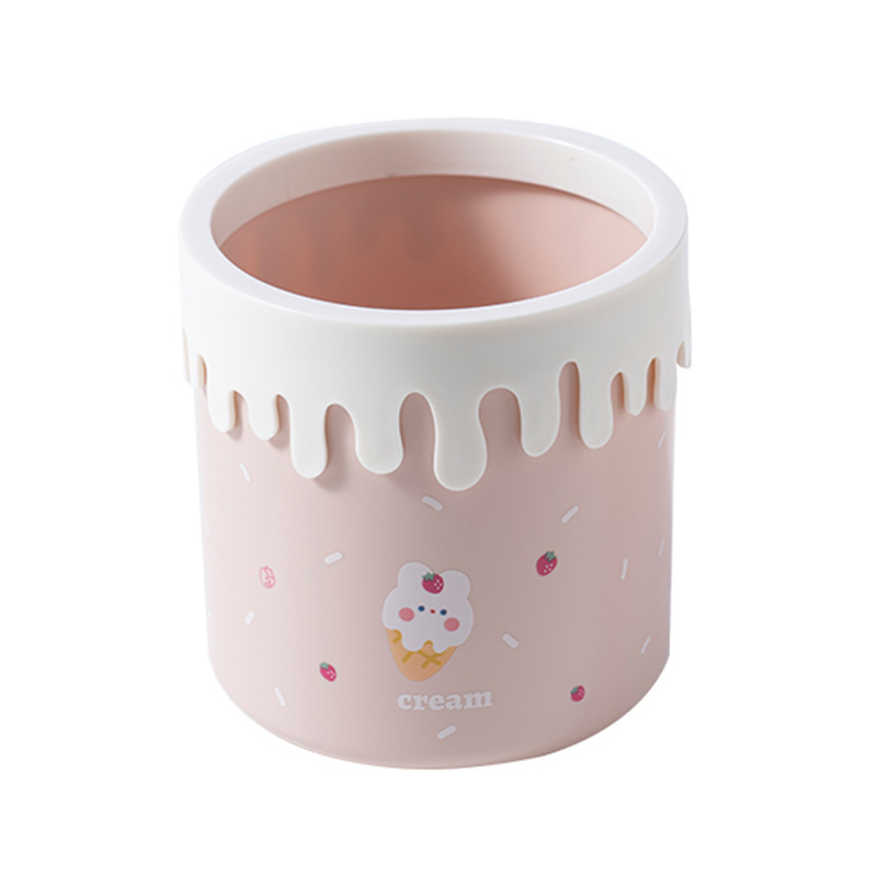 Cute Mini Desktop Trash Can Small & Adorable for Home Use