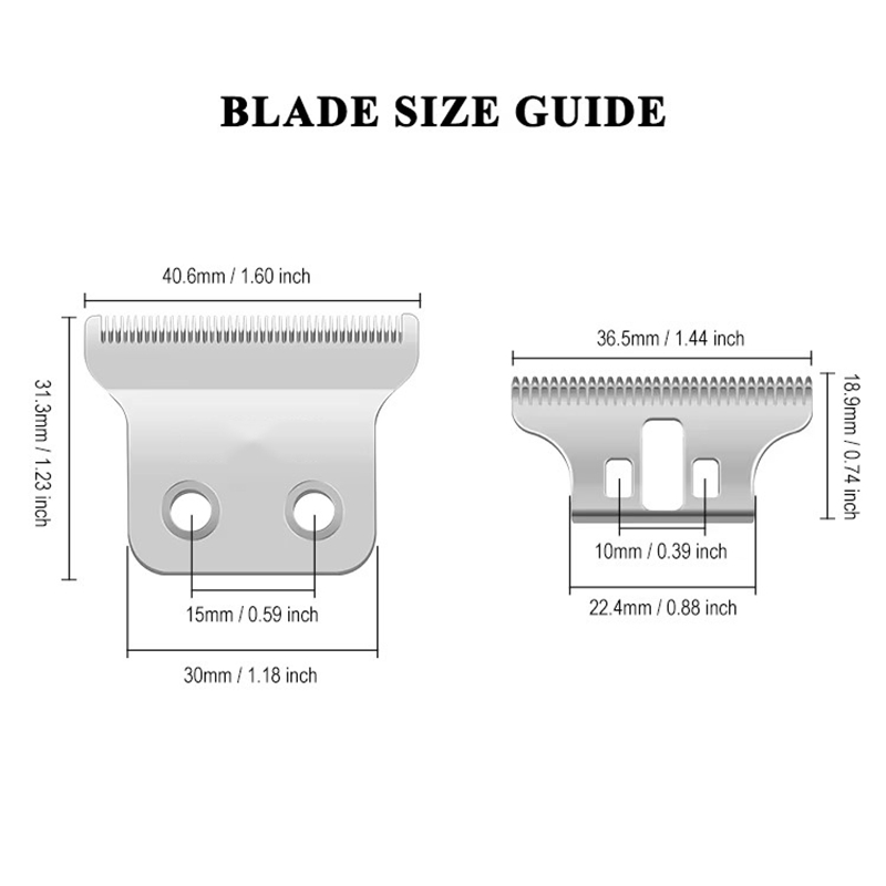 High Quality Clipper Replacement Good Sharpness Hair Trimmer T-Cutter Clipper Blades