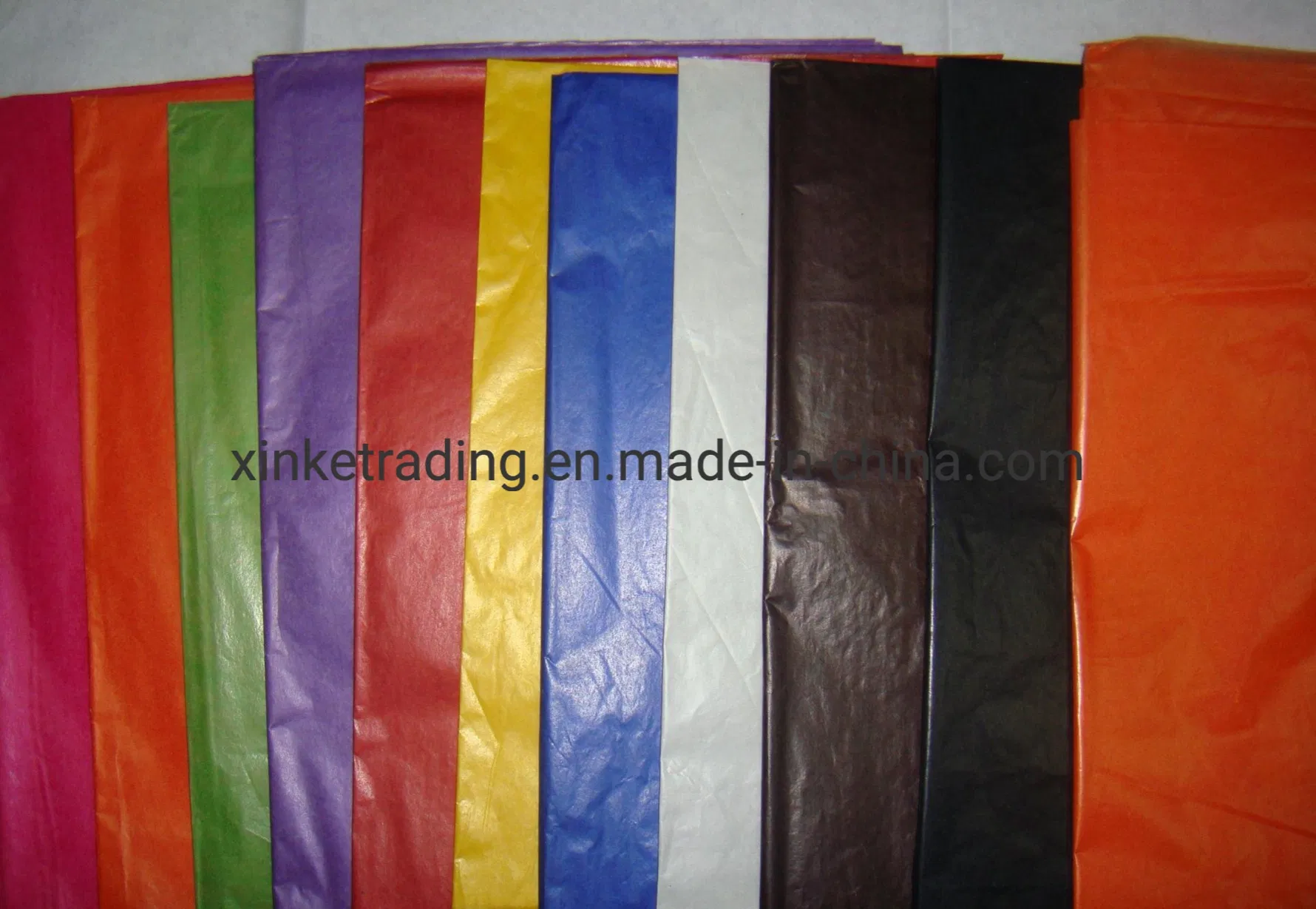 Custom Design Logo Printing Cheap Translucent Gift Tissue Wrapping Paper Clothing Shoes Packing Paper