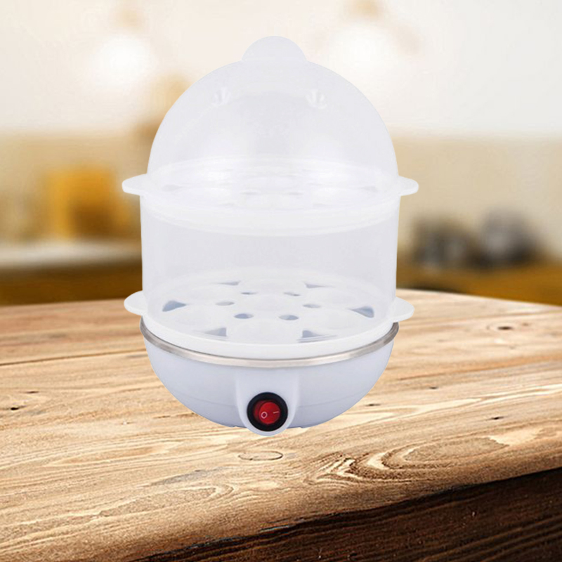 Double Layer Poacher with Safety Automatic Egg Steamer Features