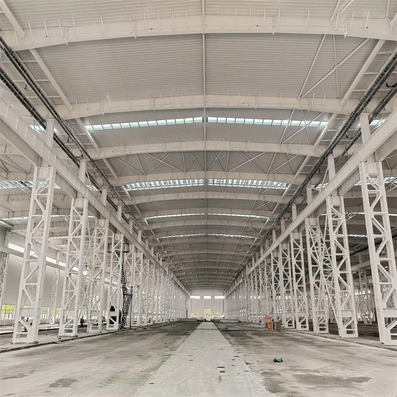 Factory Price High Rise Prefabricated Steel Structure Construction for Peb Metallic Warehouse Workshop Hangar Shed Building Fabrication